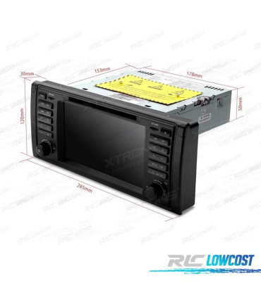 RADIO GPS ANDROID 12 PARA BMW E39 E38