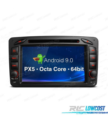 RADIO GPS ANDROID 10 PARA MERCEDES OCTA-CORE DVD