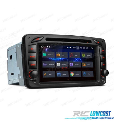 RADIO GPS ANDROID 10 PARA MERCEDES OCTA-CORE DVD