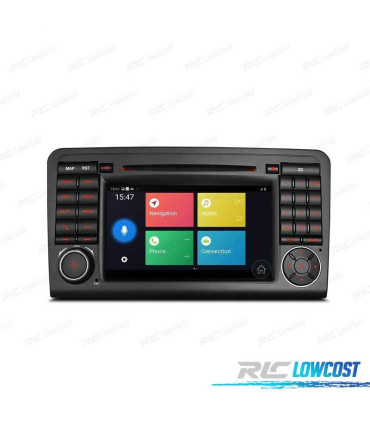 RADIO GPS ANDROID 10 PARA MERCEDES OCTA-CORE MULTIMEDIA DVD GPS 7"