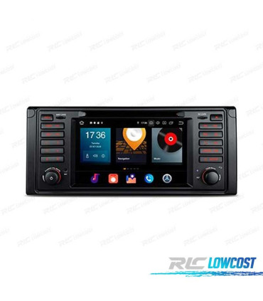 RADIO GPS ANDROID 10 BMW SERIE 5 SERIE 7 HEXA-CORE MULTIMEDIA DVD HDMI