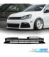 PARRILLA VOLKSWAGEN VW GOLF 6 MK VI 08-12 NEGRO BRILLO SIN LOGO