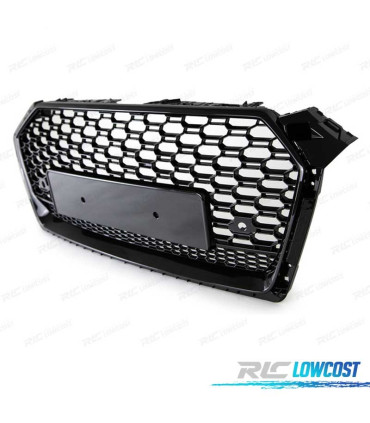 PARRILLA AUDI A5 16-19 LOOK RS5 QUATTRO NEGRO BRILLO
