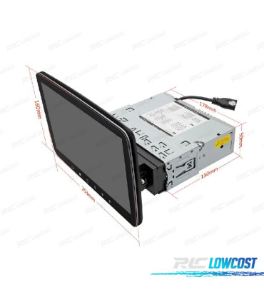 RADIO GPS ANDROID 10 UNIVERSAL FULL HD