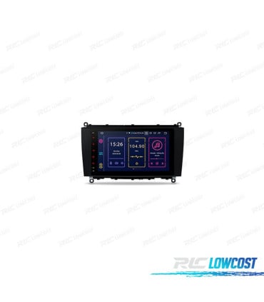 RADIO GPS ANDROID 11 PARA MERCEDES CLK A209 C209 02-09