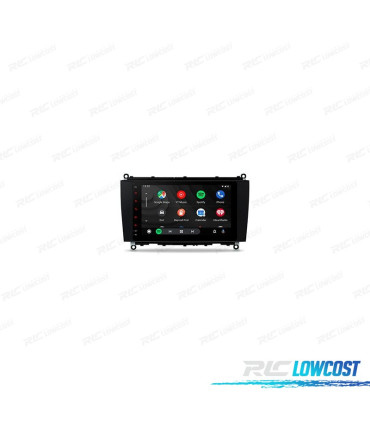 RADIO GPS ANDROID 11 PARA MERCEDES CLK A209 C209 02-09