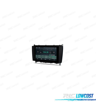 RADIO GPS ANDROID 11 PARA MERCEDES CLK A209 C209 02-09