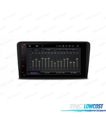 RADIO GPS ANDROID 12 6GB AUDI A3 S3 RS3 03-12