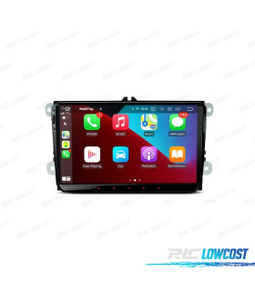 RADIO GPS ANDROID 13 PARA VOLKSWAGEN VW SEAT SKODA