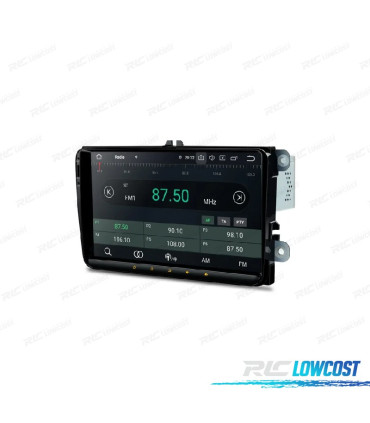 RADIO GPS ANDROID 13 PARA VOLKSWAGEN VW SEAT SKODA