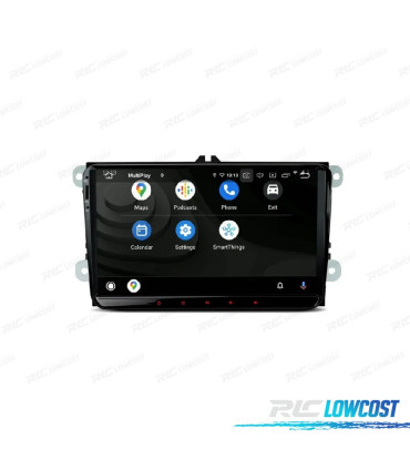RADIO GPS ANDROID 13 PARA VOLKSWAGEN VW SEAT SKODA