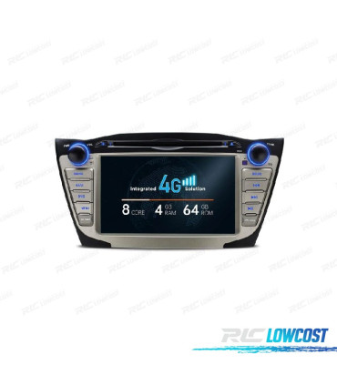 RADIO GPS ANDROID 12 PARA HYUNDAI IX35 TUCSON 09-15