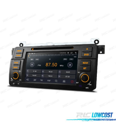 RADIO GPS ANDROID 10 PARA BMW E46 ROVER 75 MG ZT
