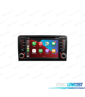 RADIO GPS ANDROID 12 PARA AUDI A3 8P 8PA S3 RS3 03-12