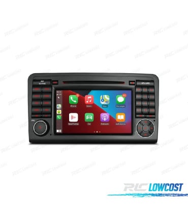 RADIO GPS ANDROID 12 CLASE ML W164 GL X164 PARA MERCEDES 05-12