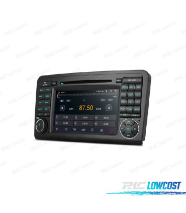 RADIO GPS ANDROID 12 CLASE ML W164 GL X164 PARA MERCEDES 05-12