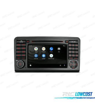 RADIO GPS ANDROID 12 CLASE ML W164 GL X164 PARA MERCEDES 05-12