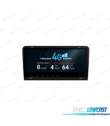 RADIO GPS ANDROID 12 AUDI A3 S3 RS3 03-12