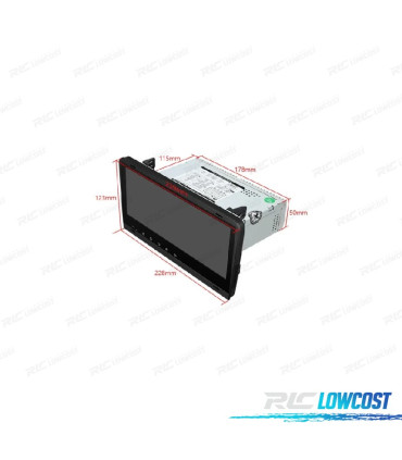 RADIO GPS ANDROID 12 AUDI A3 S3 RS3 03-12