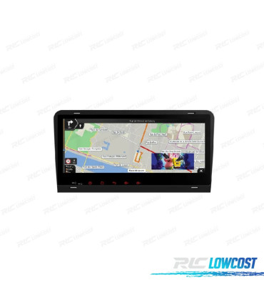 RADIO GPS ANDROID 12 AUDI A3 S3 RS3 03-12