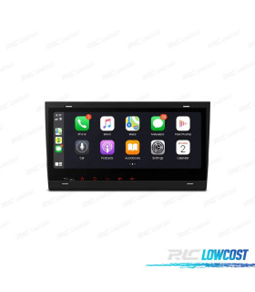 RADIO GPS ANDROID 12 AUDI A4 S4 RS4 SEAT EXEO 00-08