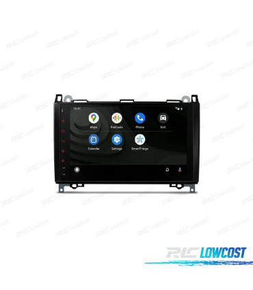 RADIO GPS ANDROID 10 PARA MERCEDES A B VITO VIANO SPRINTER 9"