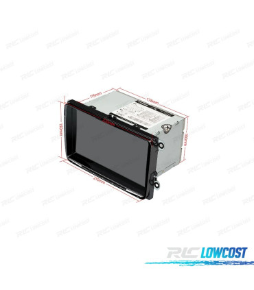RADIO GPS ANDROID 14 PARA VOLKSWAGEN VW SEAT SKODA