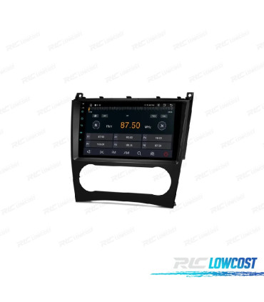 RADIO GPS ANDROID 13 PARA MERCEDES CLASE C W203 CLK W209 G W463 04-08