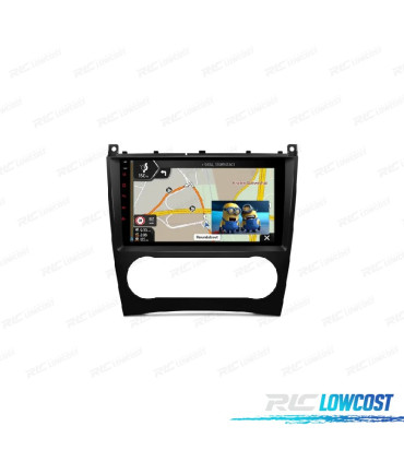 RADIO GPS ANDROID 13 PARA MERCEDES CLASE C W203 CLK W209 G W463 04-08