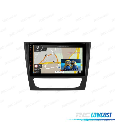 RADIO GPS ANDROID 11 PARA MERCEDES E W211 02-08 W219 CLS 02-08