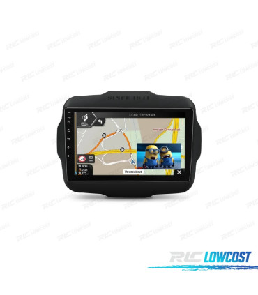 RADIO GPS ANDROID 14 PARA JEEP RENEGADE 15-20
