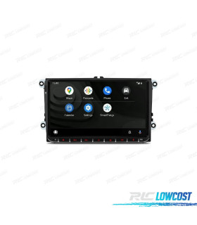 RADIO GPS ANDROID 12 PARA VW SEAT SKODA