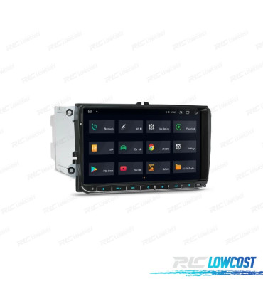 RADIO GPS ANDROID 12 PARA VW SEAT SKODA
