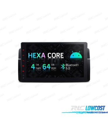 RADIO GPS ANDROID 13 BMW E46 SERIE 3