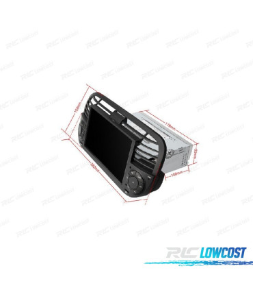 RADIO GPS ANDROID 12 PARA FIAT 500 07-15