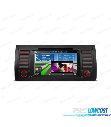 RADIO GPS ANDROID 12 BMW X5 E53 99-06