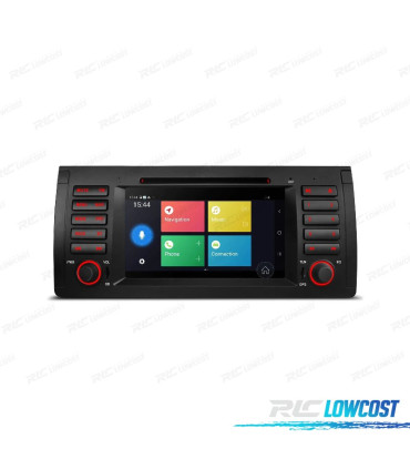 RADIO GPS ANDROID 12 BMW X5 E53 99-06