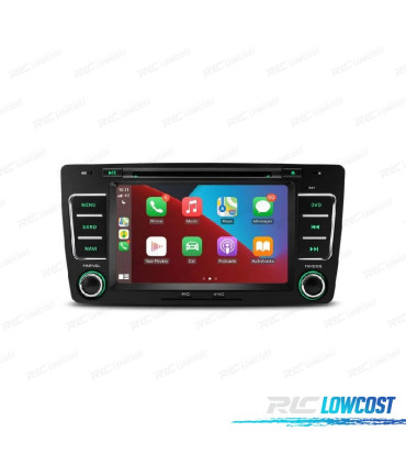 RADIO GPS ANDROID 12 PARA SKODA OCTAVIA YETI 08-14
