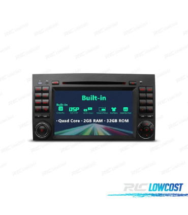 RADIO GPS ANDROID 14 PARA MERCEDES VITO VIANO SPRINTER W245 W169 W639 W906
