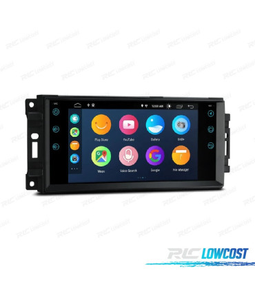 RADIO GPS ANDROID 12 PARA DODGE JEEP CHRYSLER 07-11