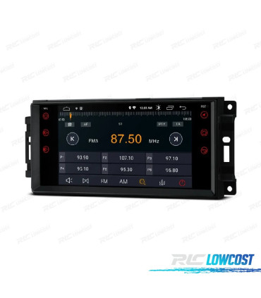 RADIO GPS ANDROID 12 PARA DODGE JEEP CHRYSLER 07-11