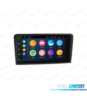 RADIO GPS ANDROID 12 AUDI A3 S3 RS3 03-12