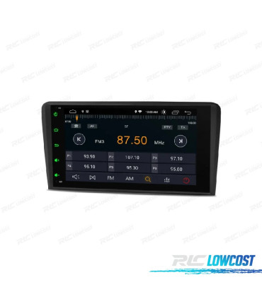 RADIO GPS ANDROID 12 AUDI A3 S3 RS3 03-12
