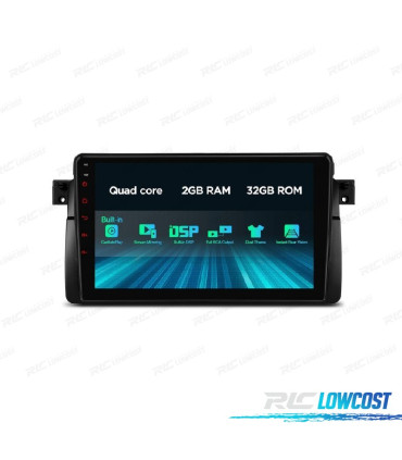 RADIO GPS ANDROID 10 PARA BMW E46 MG ZT ROVER 75