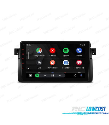 RADIO GPS ANDROID 10 PARA BMW E46 MG ZT ROVER 75