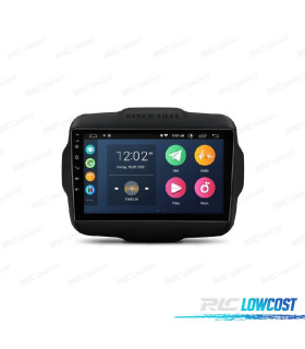 RADIO GPS ANDROID 12 PARA JEEP RENEGADE 15-20