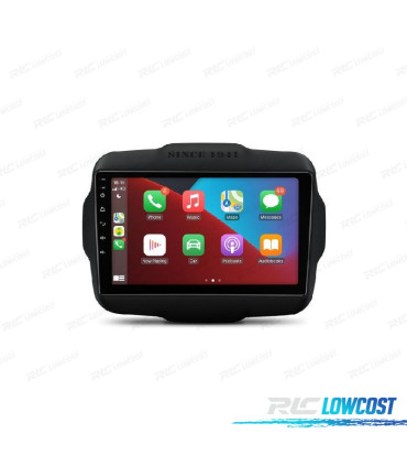 RADIO GPS ANDROID 12 PARA JEEP RENEGADE 15-20