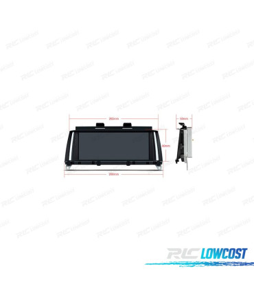 RADIO GPS ANDROID 12 BMW X3 F25 X4 F26 13-16 NBT