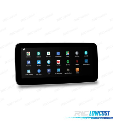 RADIO GPS ANDROID 13 MERCEDES CLASE A W176 CLA C117 GLA X156 16-18 NTG 5.1 5.2