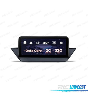 RADIO GPS ANDROID 12 BMW X1 E84 09-15 SIN PANTALLA DE SERIE